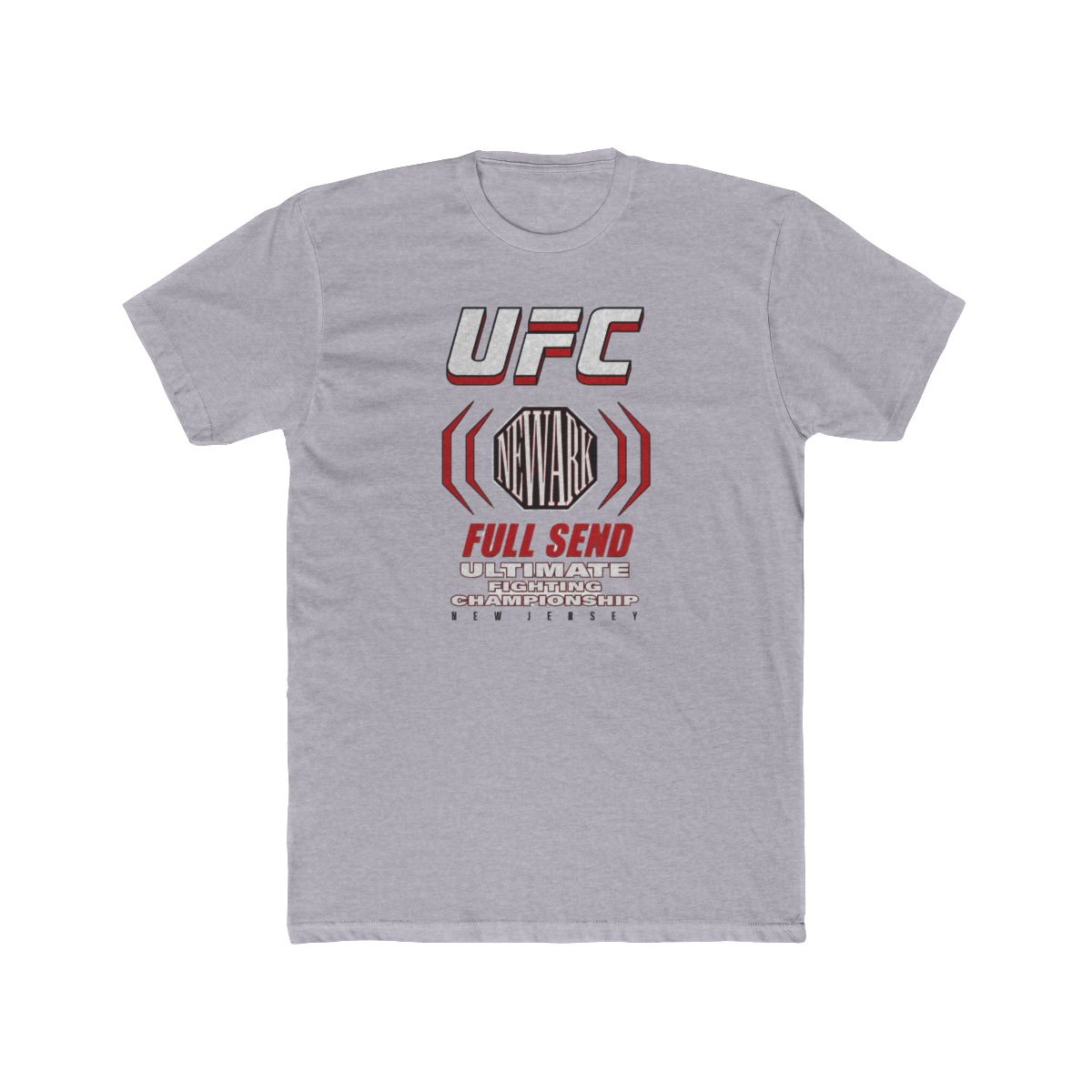 UFC New Jersey Cage T Shirt | Nelk Boys & Full Send - alternate angle 5, merchandise