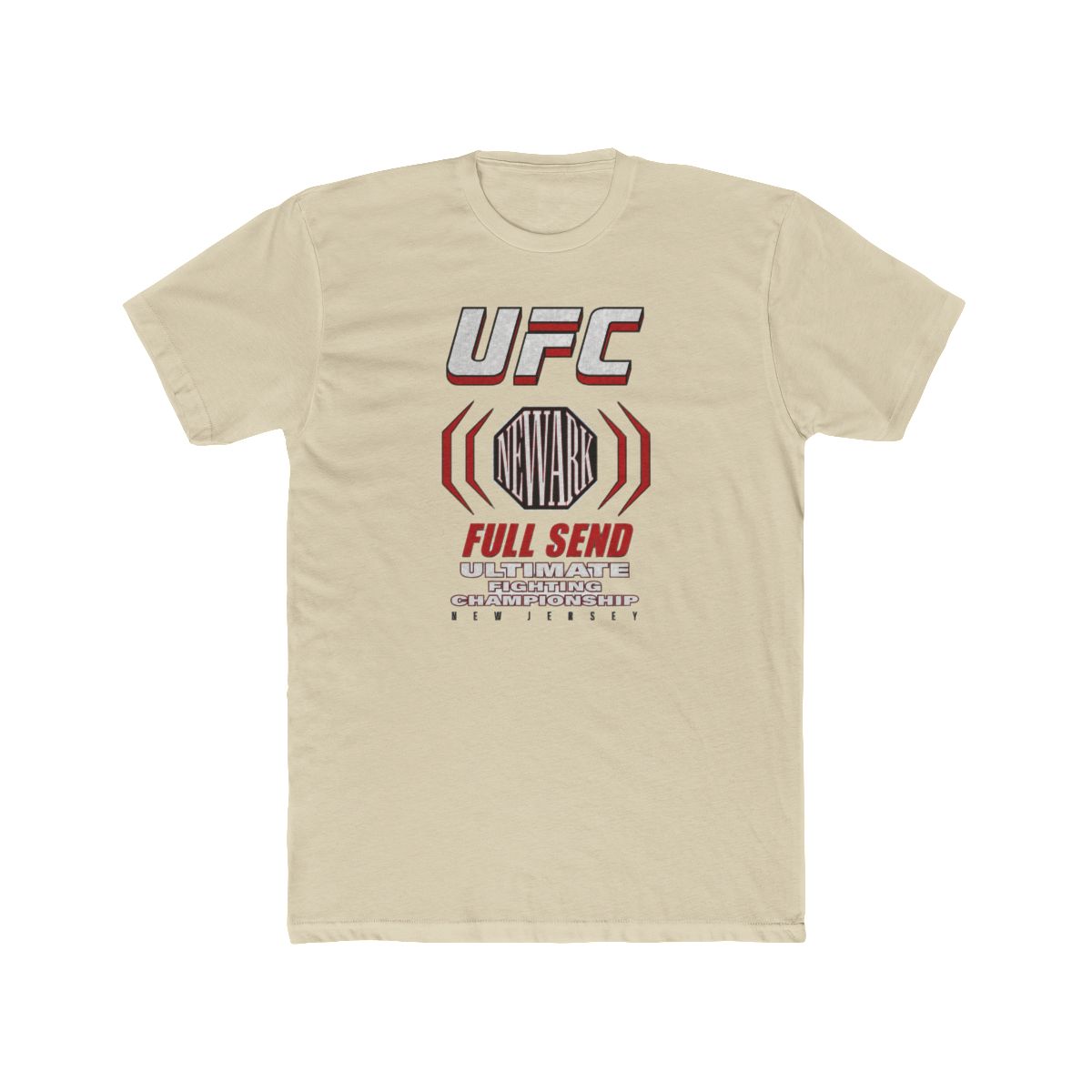 UFC New Jersey Cage T Shirt | Nelk Boys & Full Send - alternate angle 4, merchandise